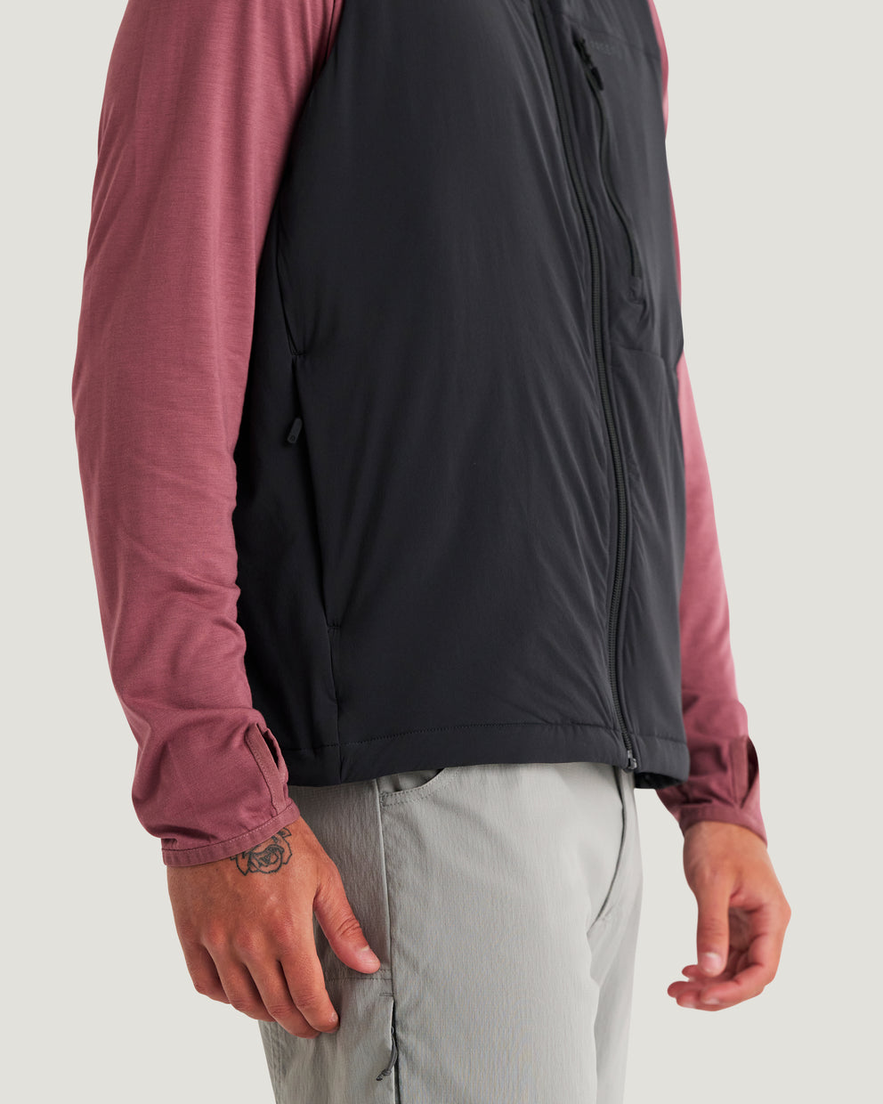 Men's Coldvale Insulated Vest - Black