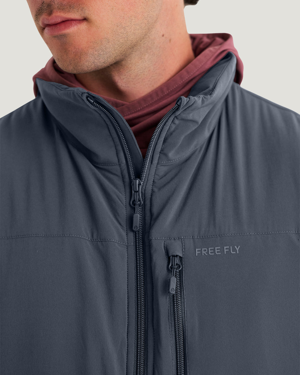 Men's Coldvale Insulated Vest - Storm Cloud