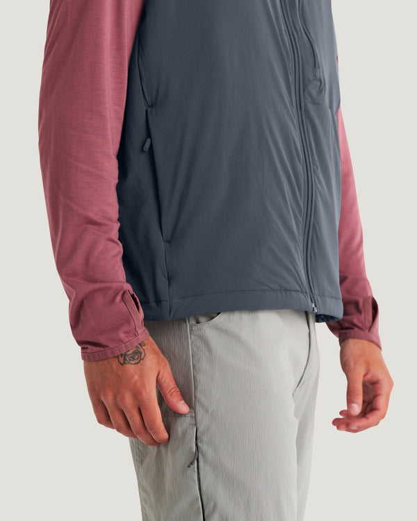 Men's Coldvale Insulated Vest - Storm Cloud