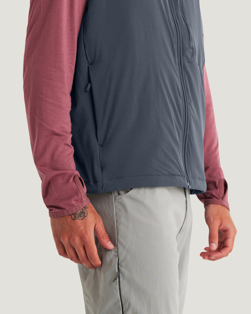 Men's Coldvale Insulated Vest - Storm Cloud