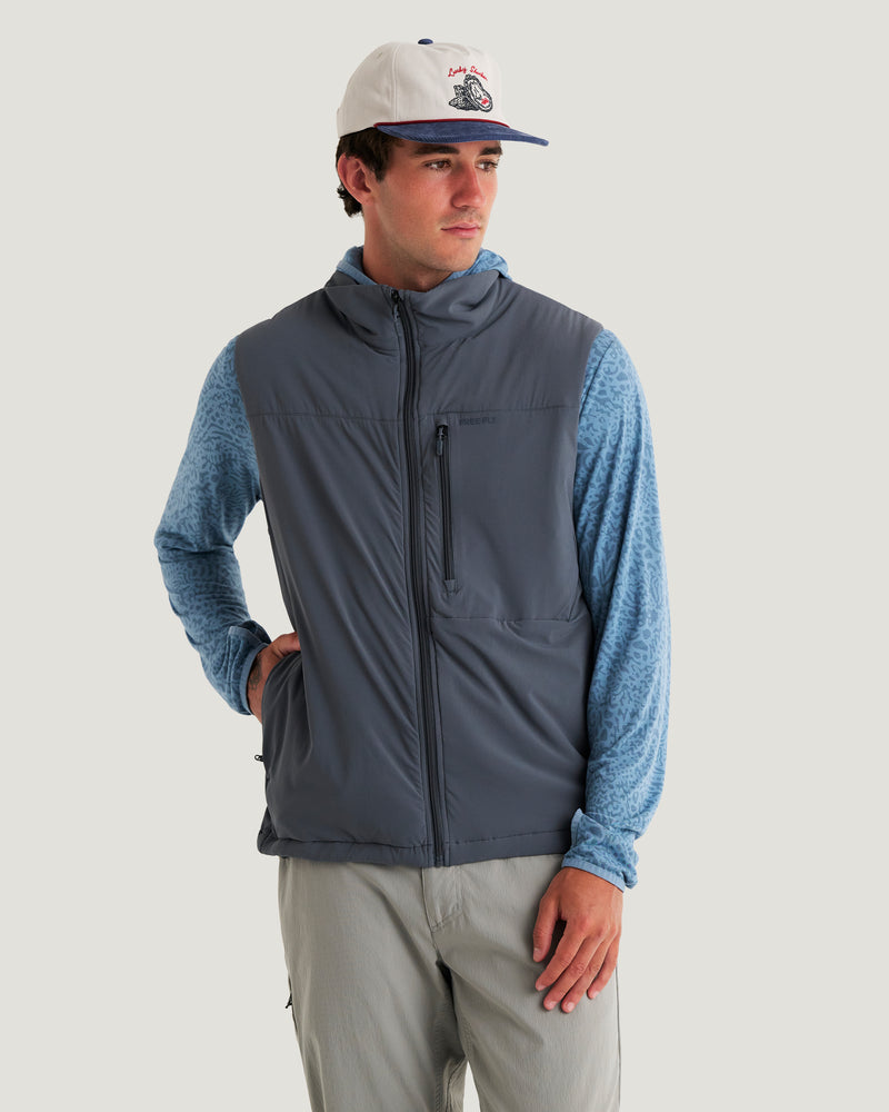 Men's Coldvale Insulated Vest - Storm Cloud