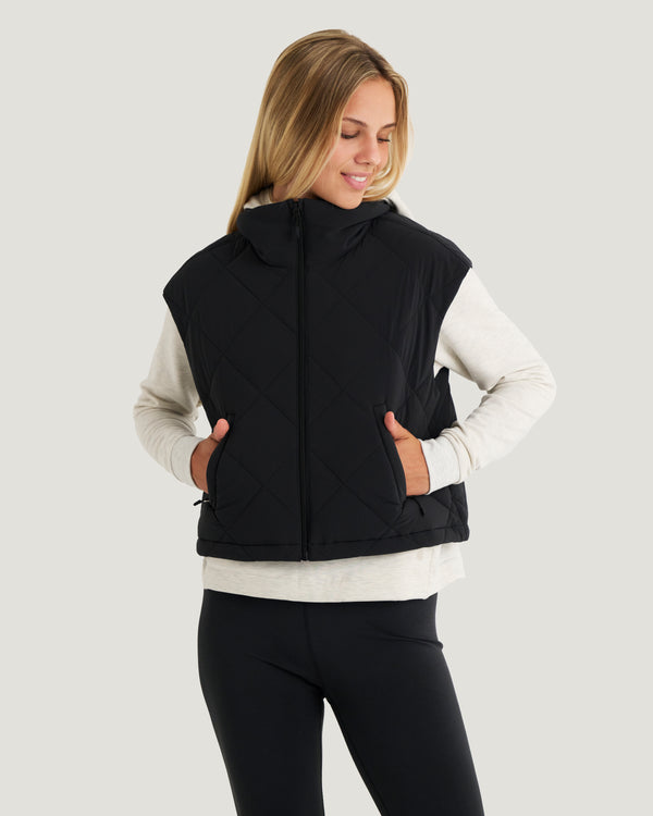 Women's Coldvale Insulated Vest - Black