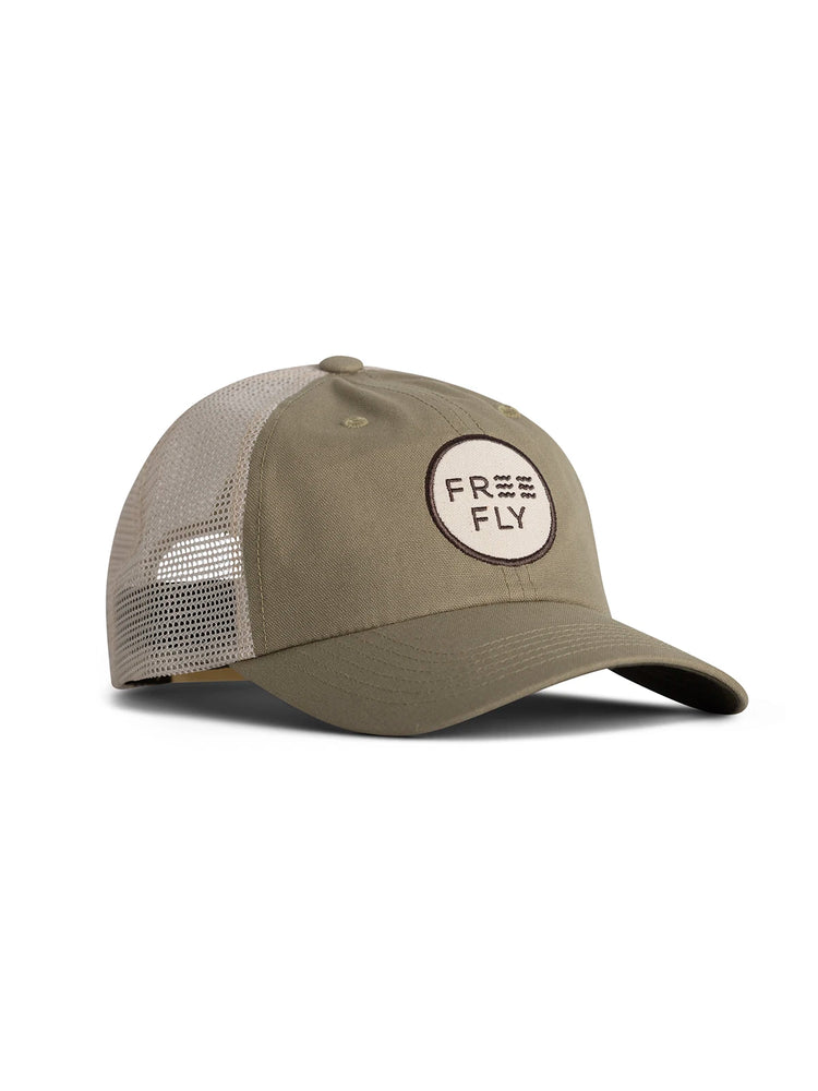 Low Pro Badge Trucker Hat - Sagebrush