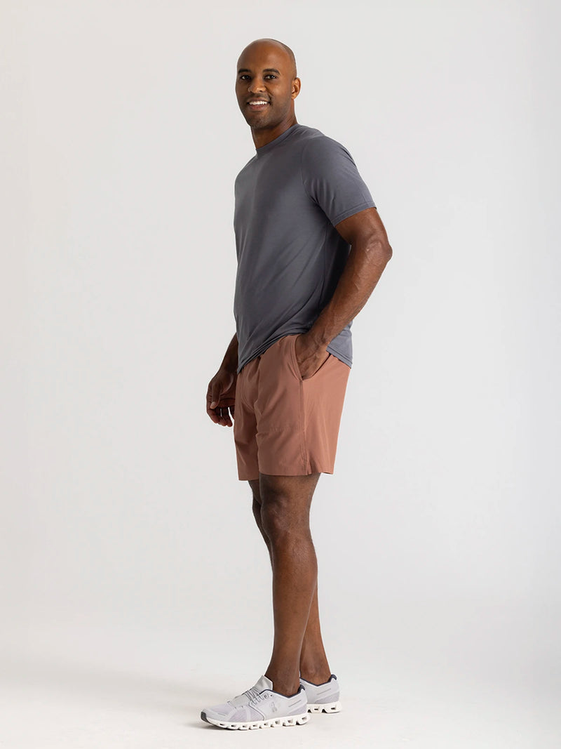 Men's Elevate Lightweight Tee - Smoke