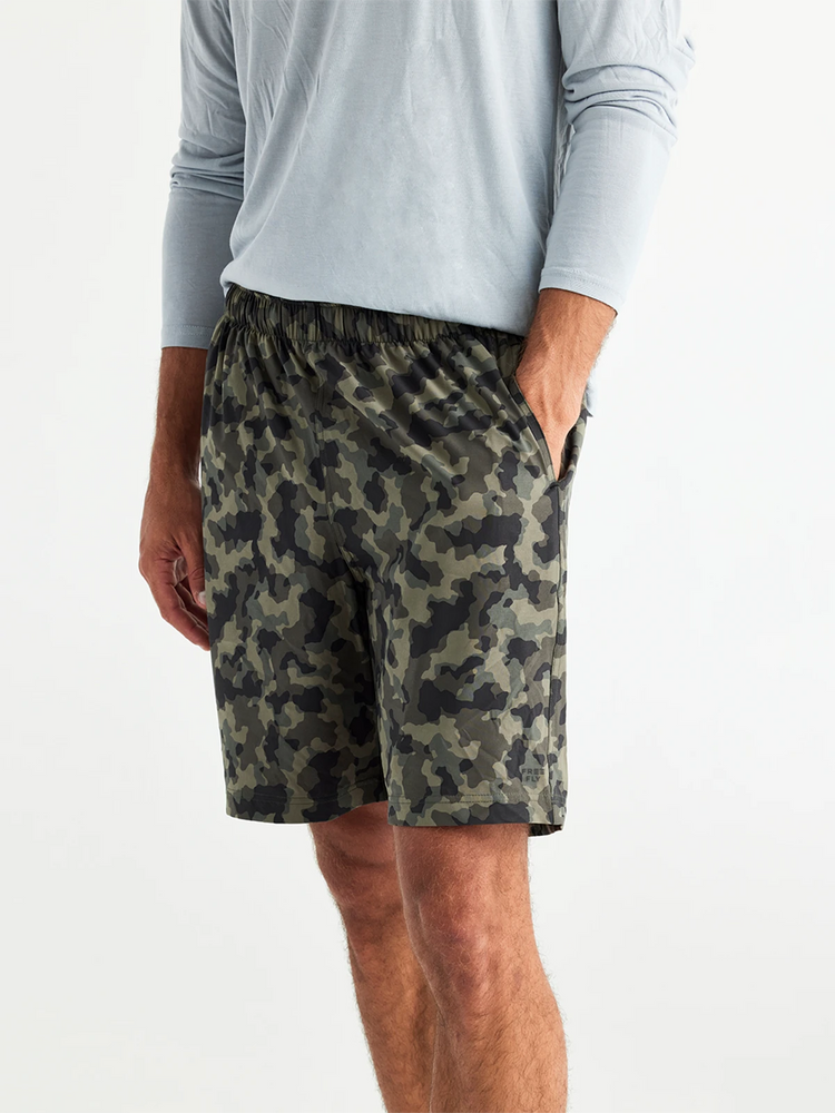 Men's Breeze Short – 8" - Marshland Camo