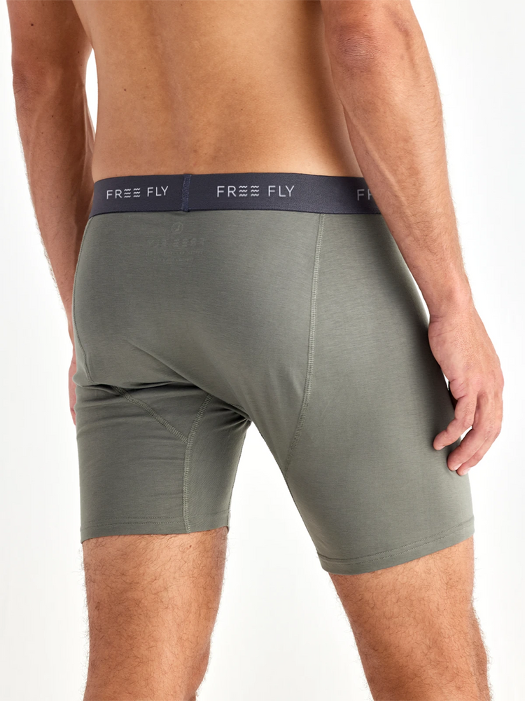 Men's Bamboo Motion Boxer Brief - Fatigue