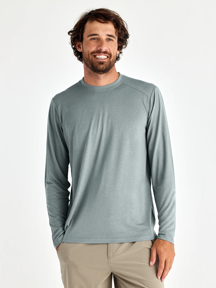 Men's Bamboo Lightweight Long Sleeve - Slate