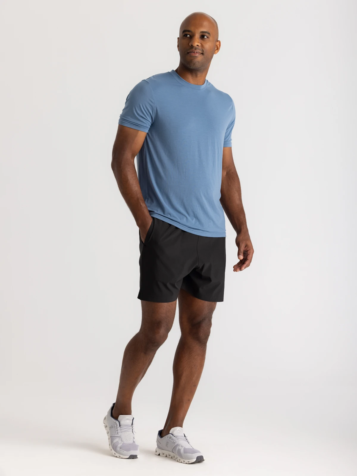 Men's Bamboo-Lined Active Breeze Short – 5.5" - Black