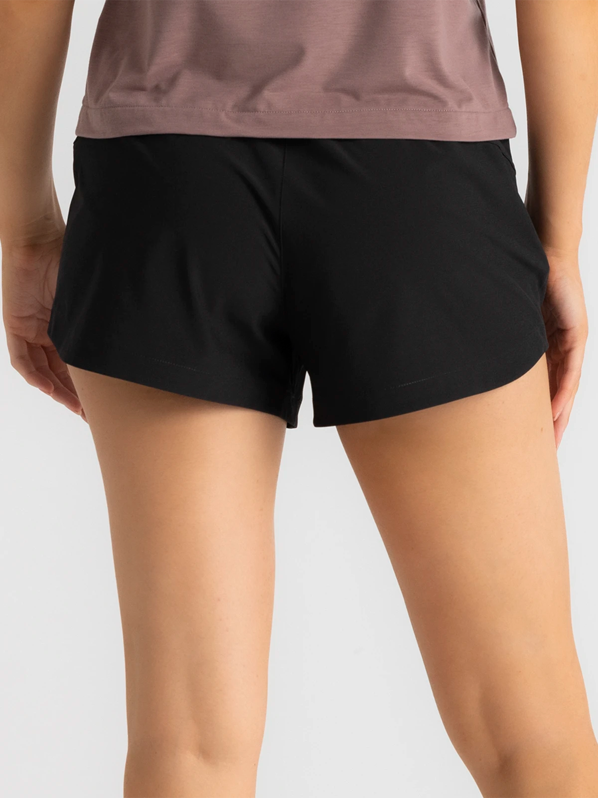 Women's Bamboo-Lined Active Breeze Short – 3" - Black