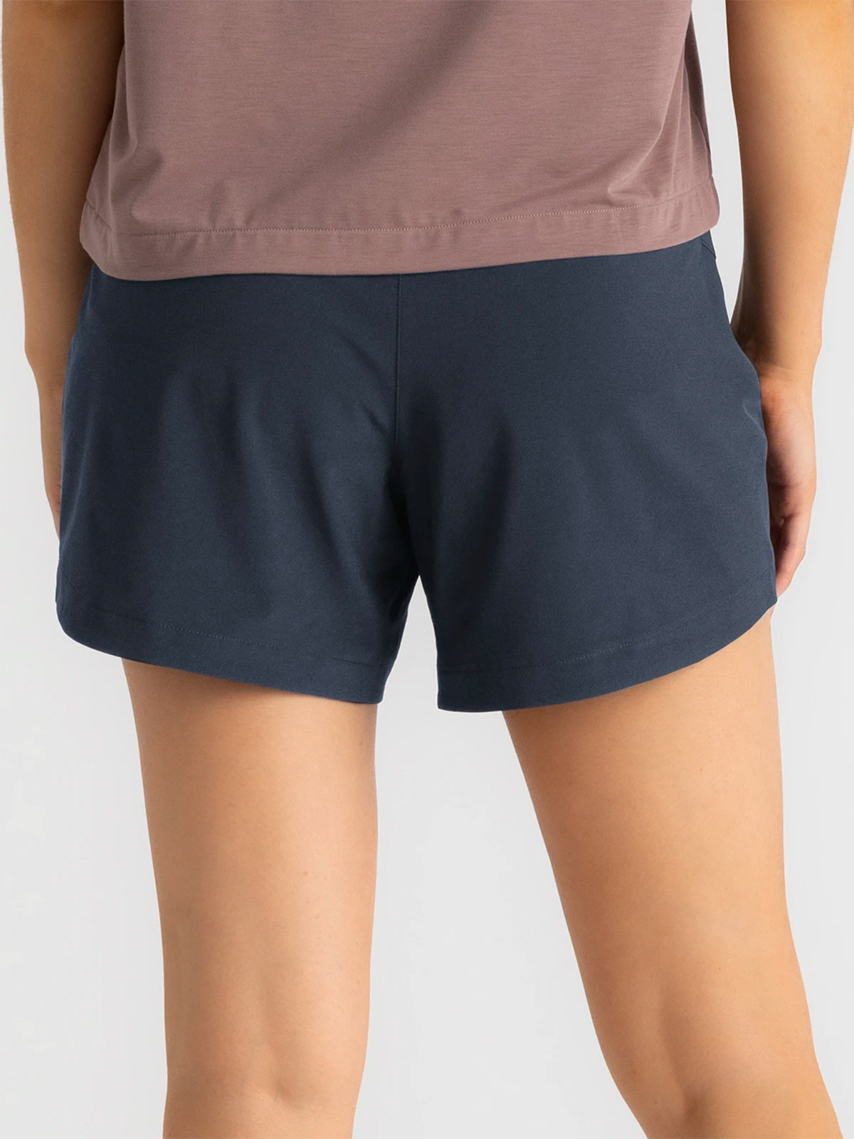 Women's Bamboo-Lined Active Breeze Short – 5" - Blue Dusk II