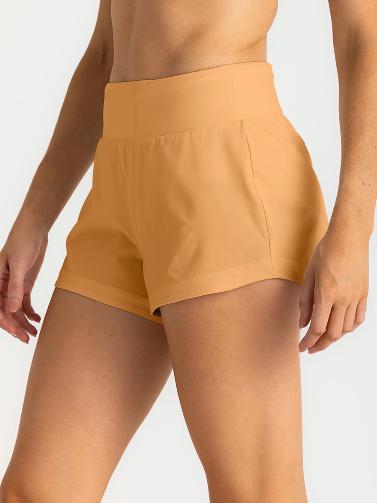 Women's Bamboo-Lined Active Breeze Short – 3" - Sand Dune