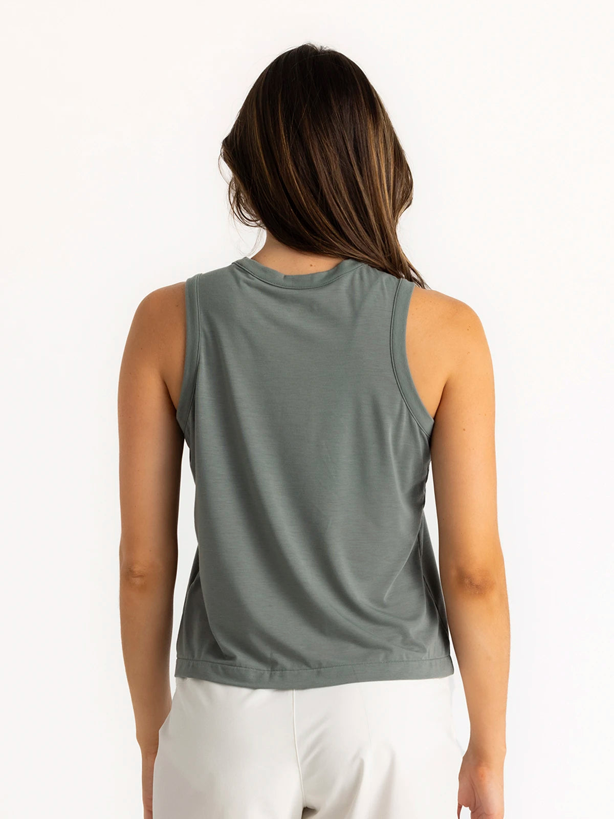 Women's Elevate Lightweight Tank - Agave Green