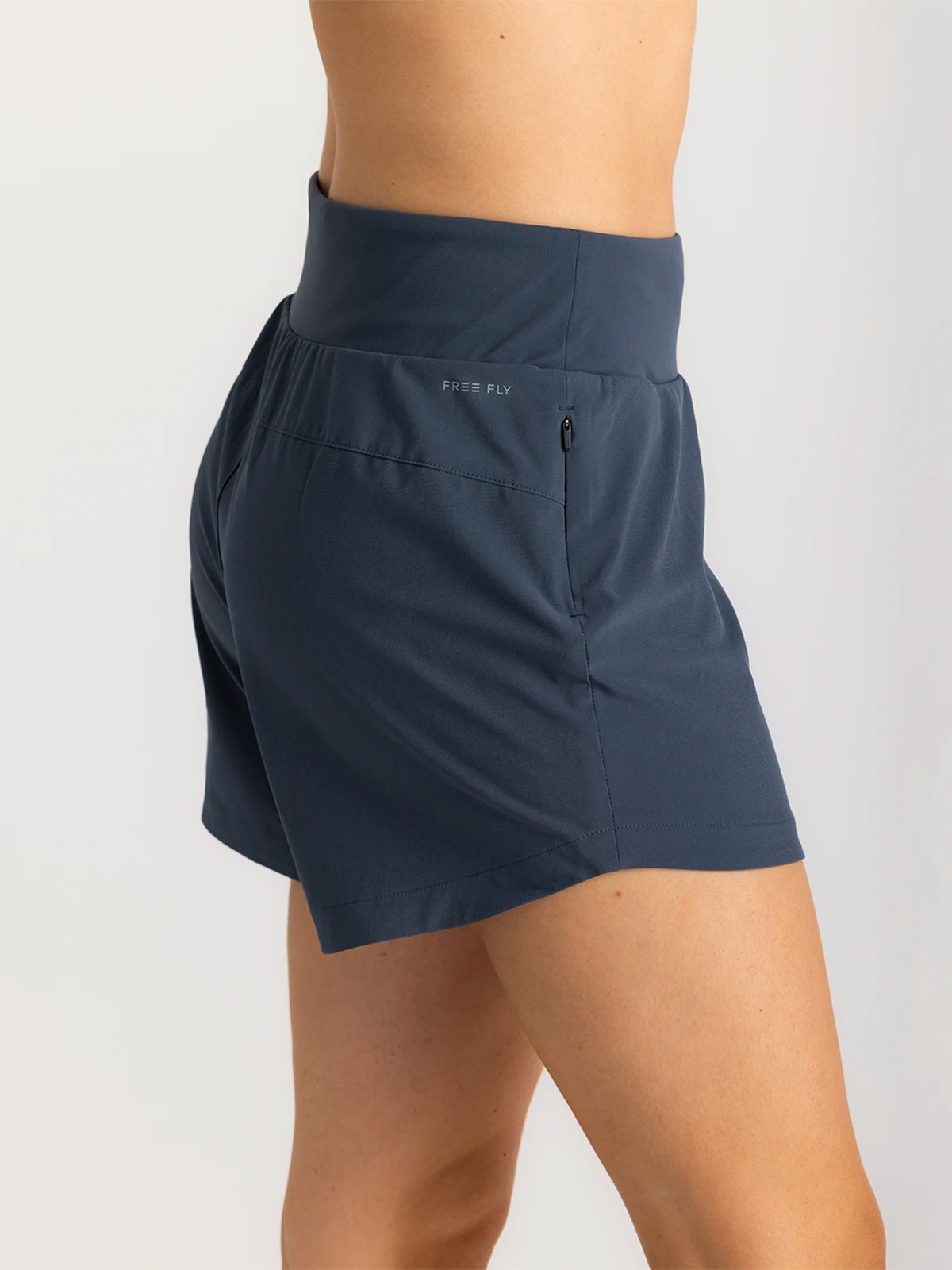 Women's Bamboo-Lined Active Breeze Short – 5" - Blue Dusk II