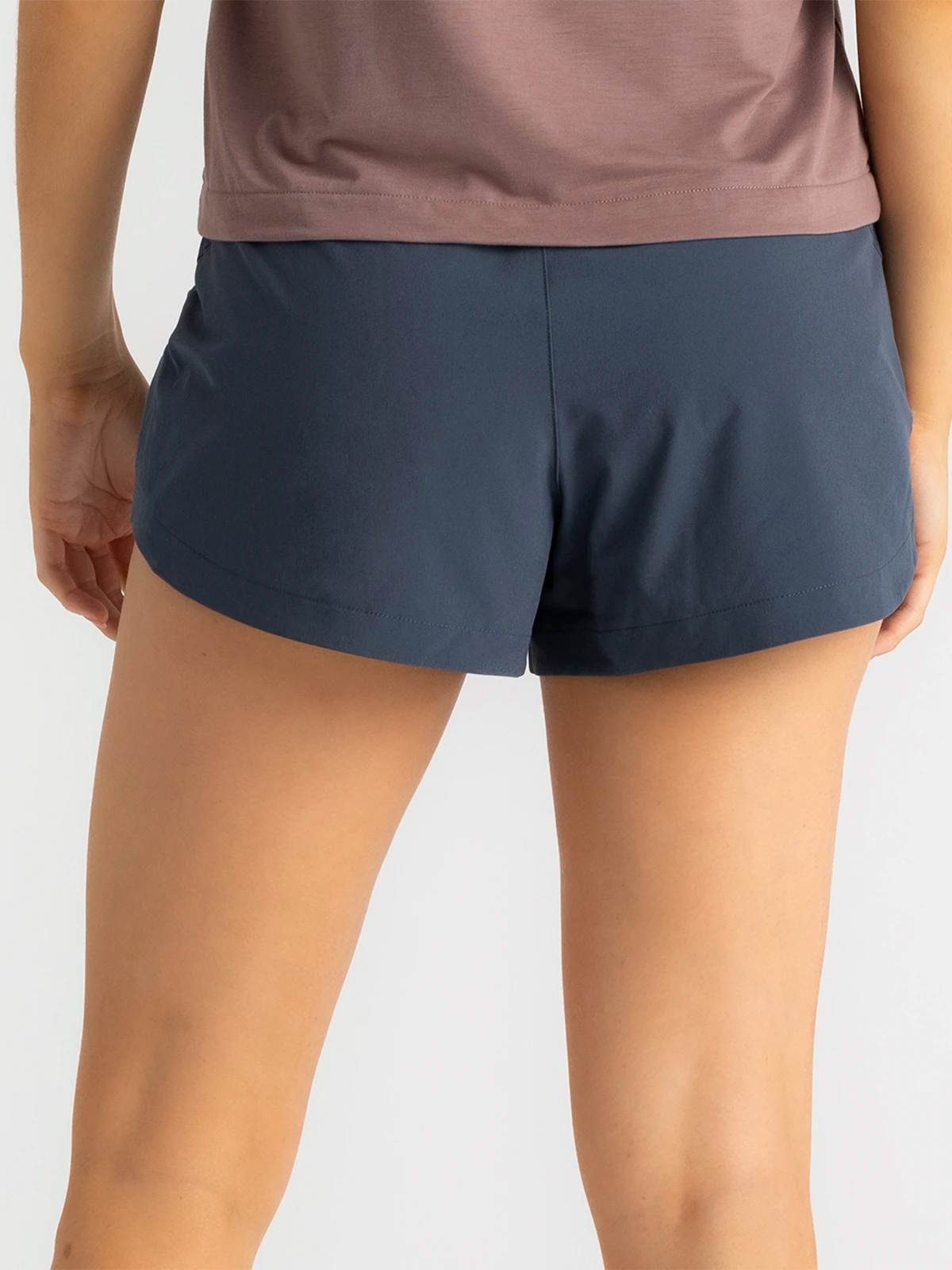 Women's Bamboo-Lined Active Breeze Short – 3" - Blue Dusk II