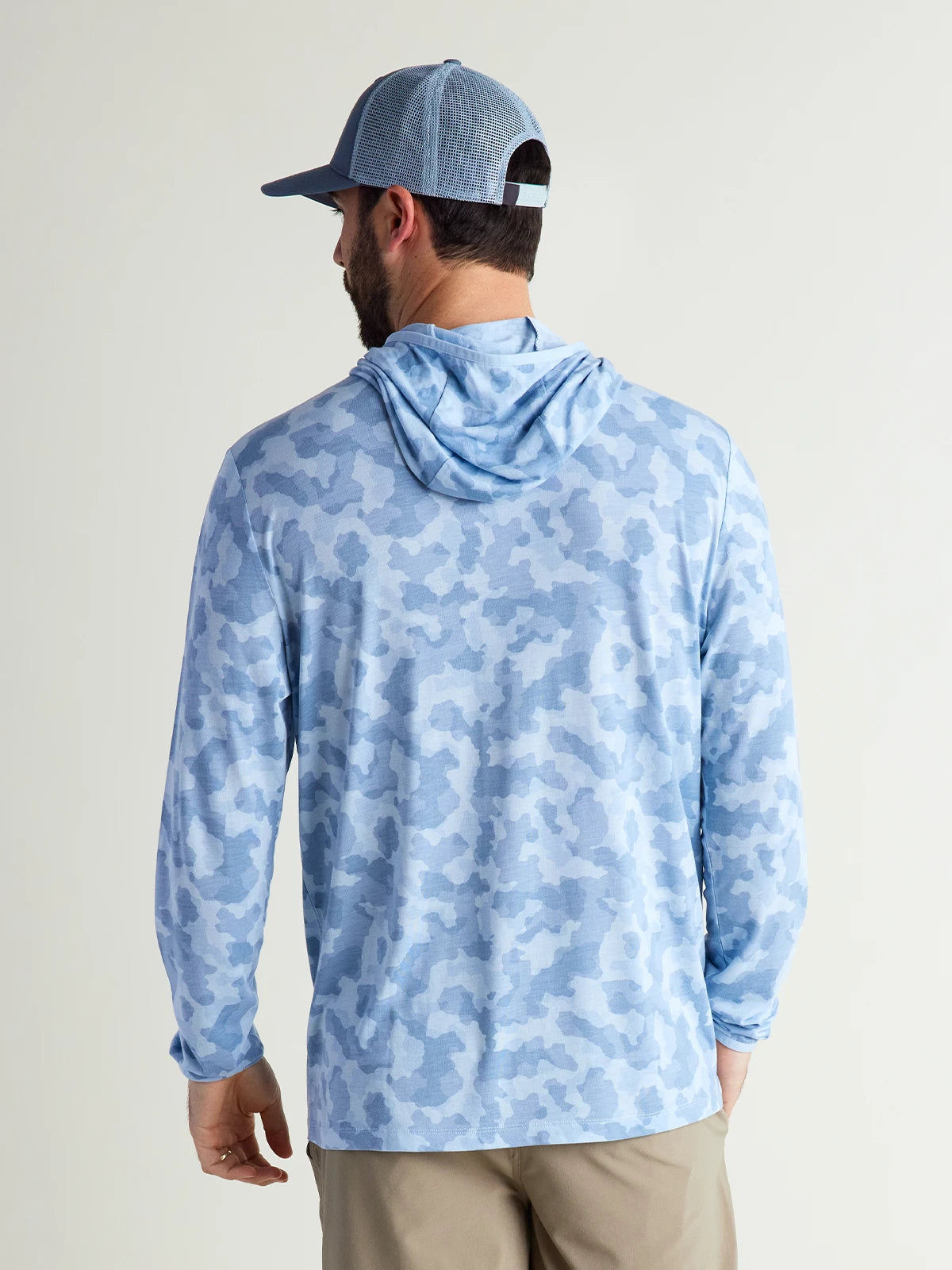 Men's Bamboo Lightweight Hoodie - Tidewater Camo