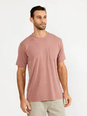 Men's Bamboo Flex Pocket Tee - Heather Brick