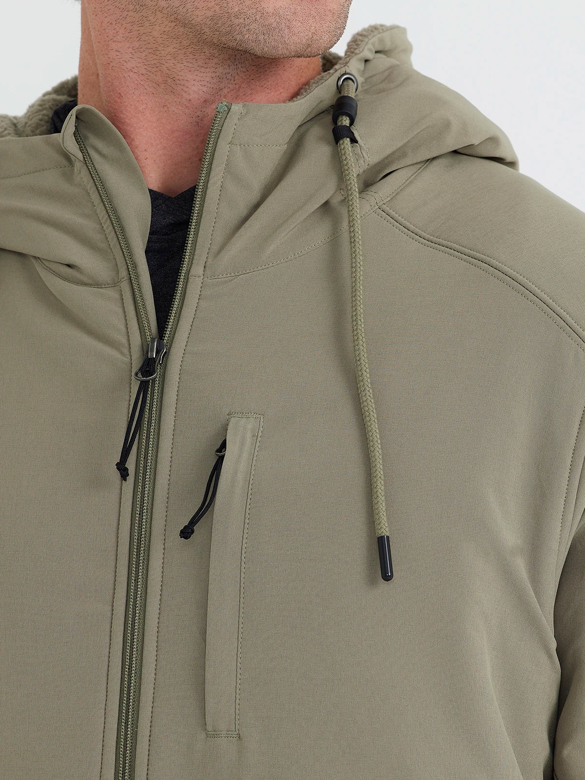 Bamboo Sherpa-Lined Elements Jacket - Riverbed