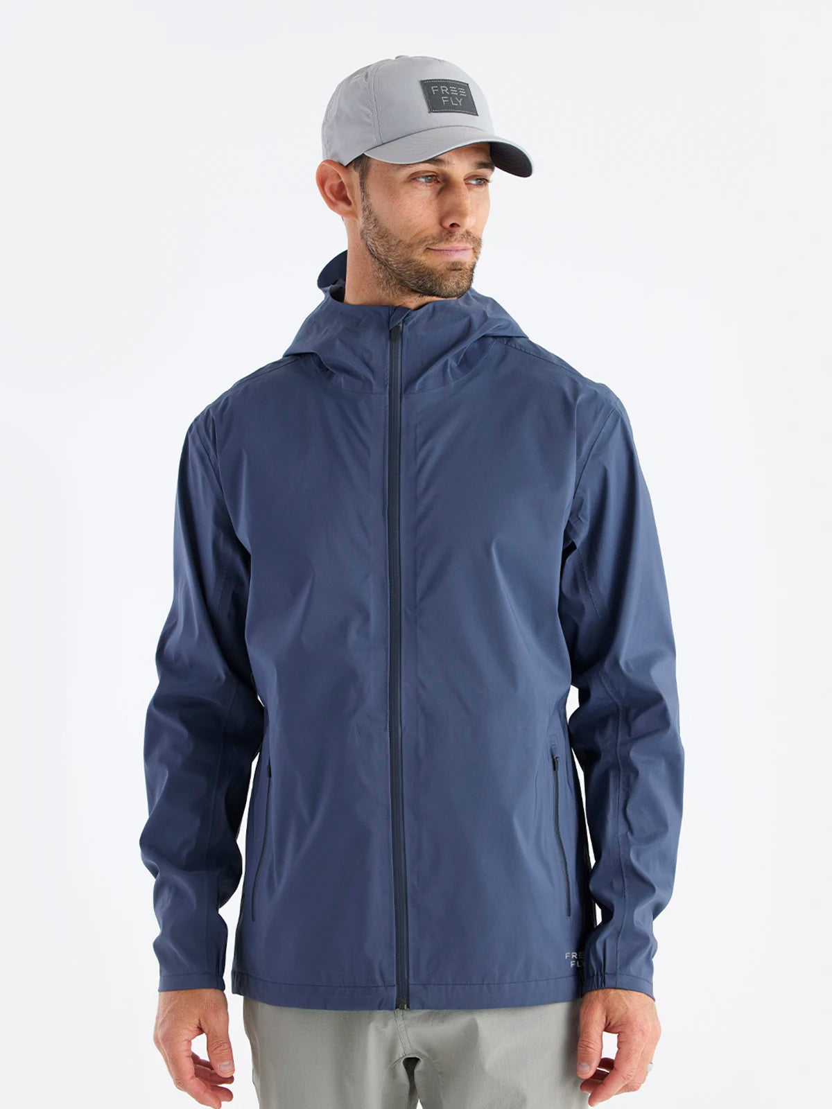 Men s Cloudshield Rain Jacket Storm Cloud Free Fly Apparel