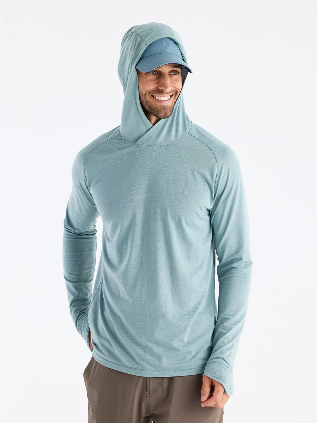 Men's Elevate Hoodie - Shale Green