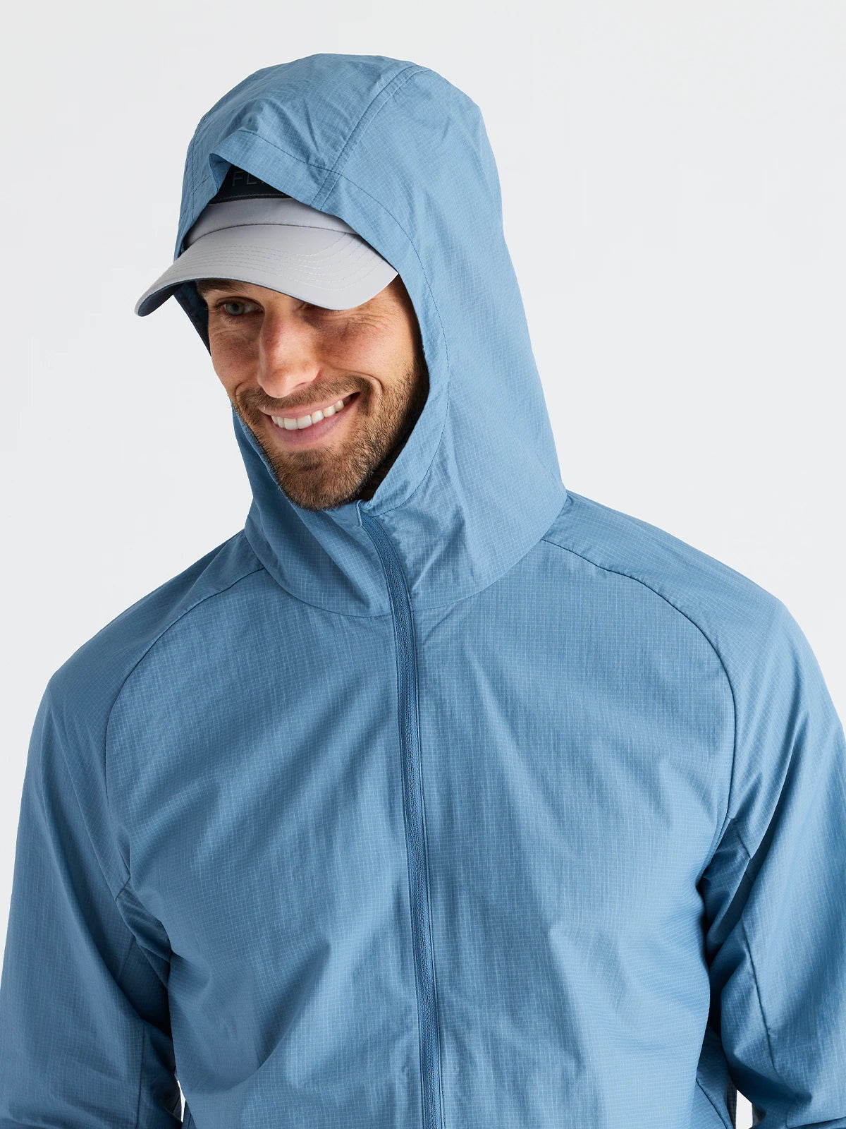 Men's Headwind Jacket - Blue Fog