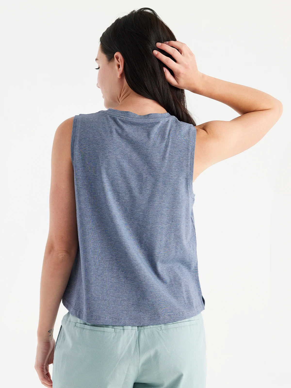 Women's Bamboo Current Tank - Stonewash