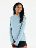 Women's Bamboo Shade Hoodie II - Ocean Mist