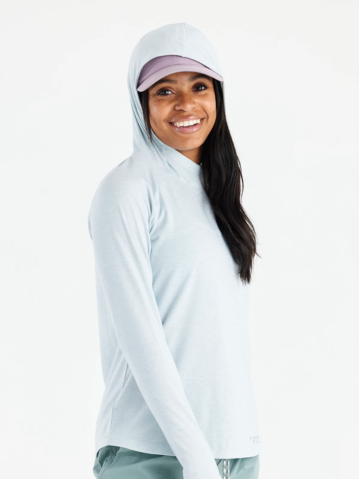 Women's Elevate Hoodie - Heather Tide Pool