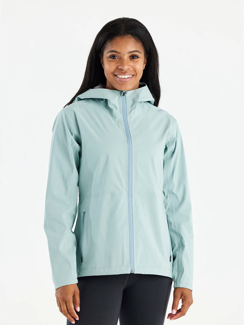 Free Fly Women's Cloudshield Rain Jacket XS / Ocean Mist