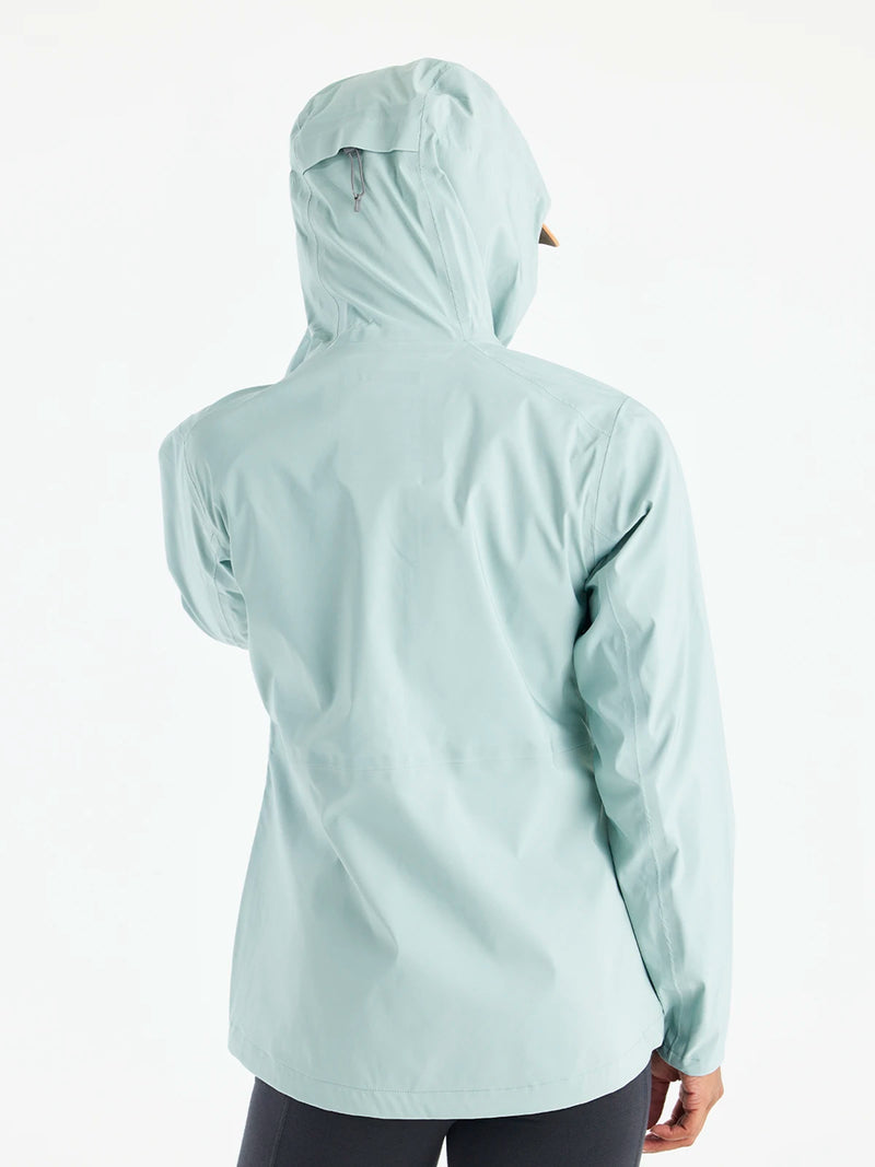 Women's Cloudshield Rain Jacket - Ocean Mist