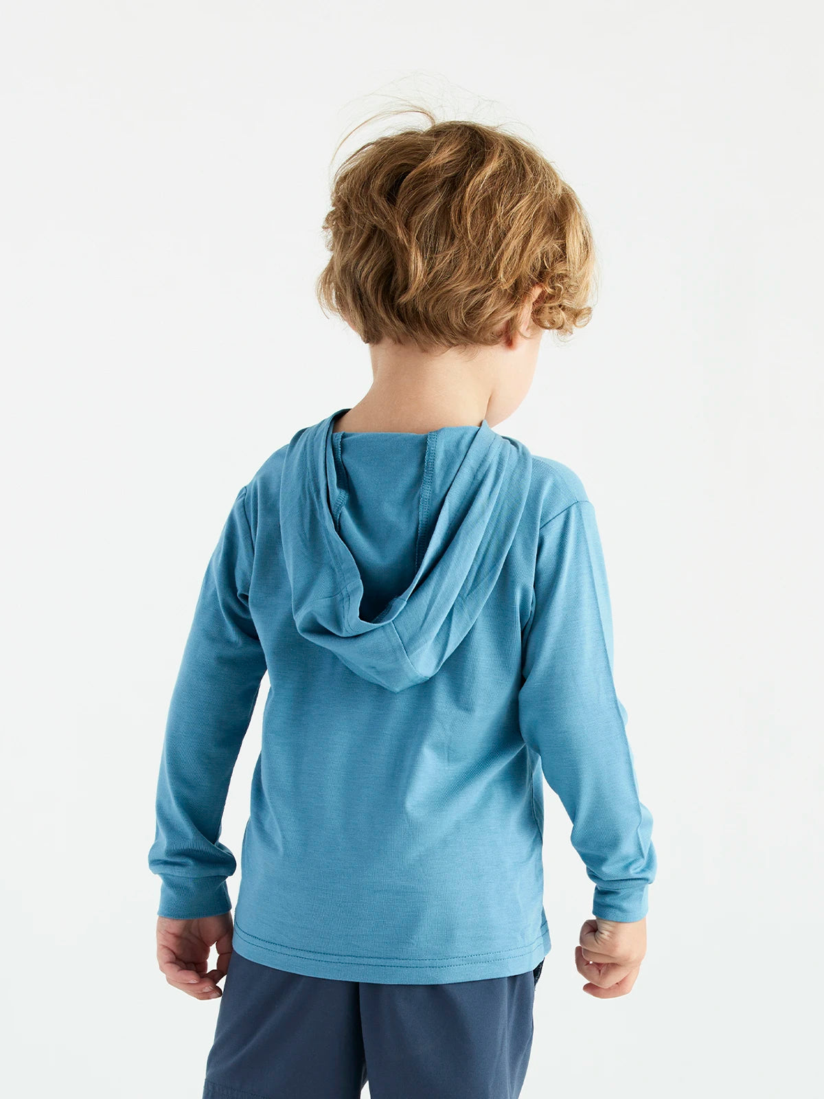 Toddler Bamboo Shade Hoodie - Bluestone