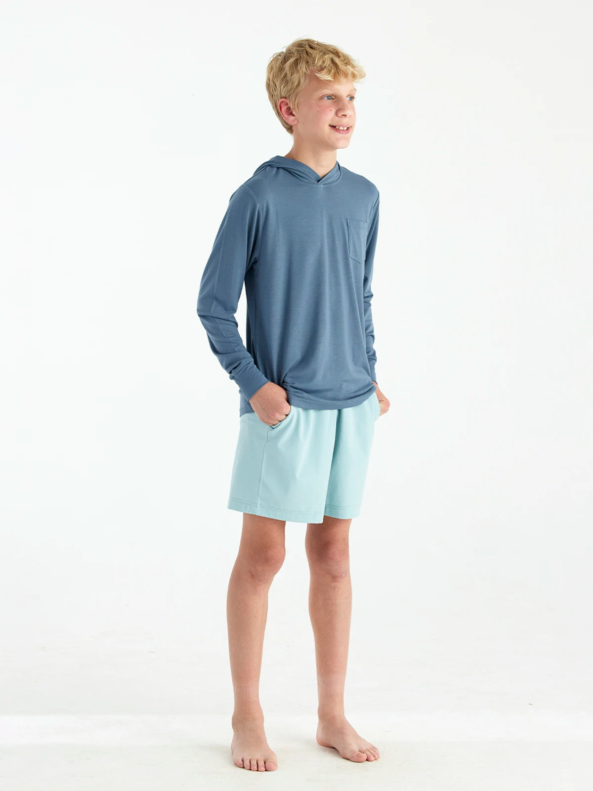 Boys' Breeze Short - Sea Glass