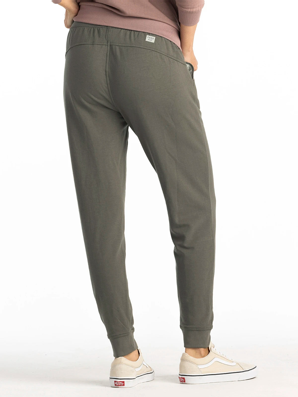 Women's Bamboo Lightweight Fleece Jogger - Fatigue