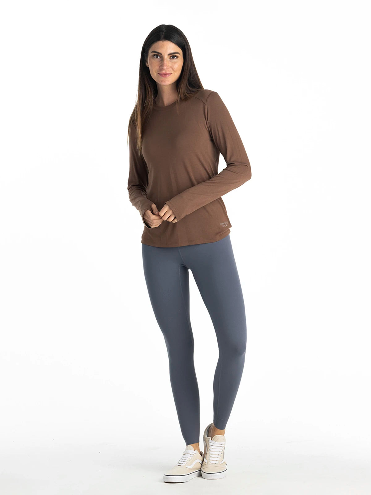 Women's Bamboo Shade Long Sleeve II - Mustang