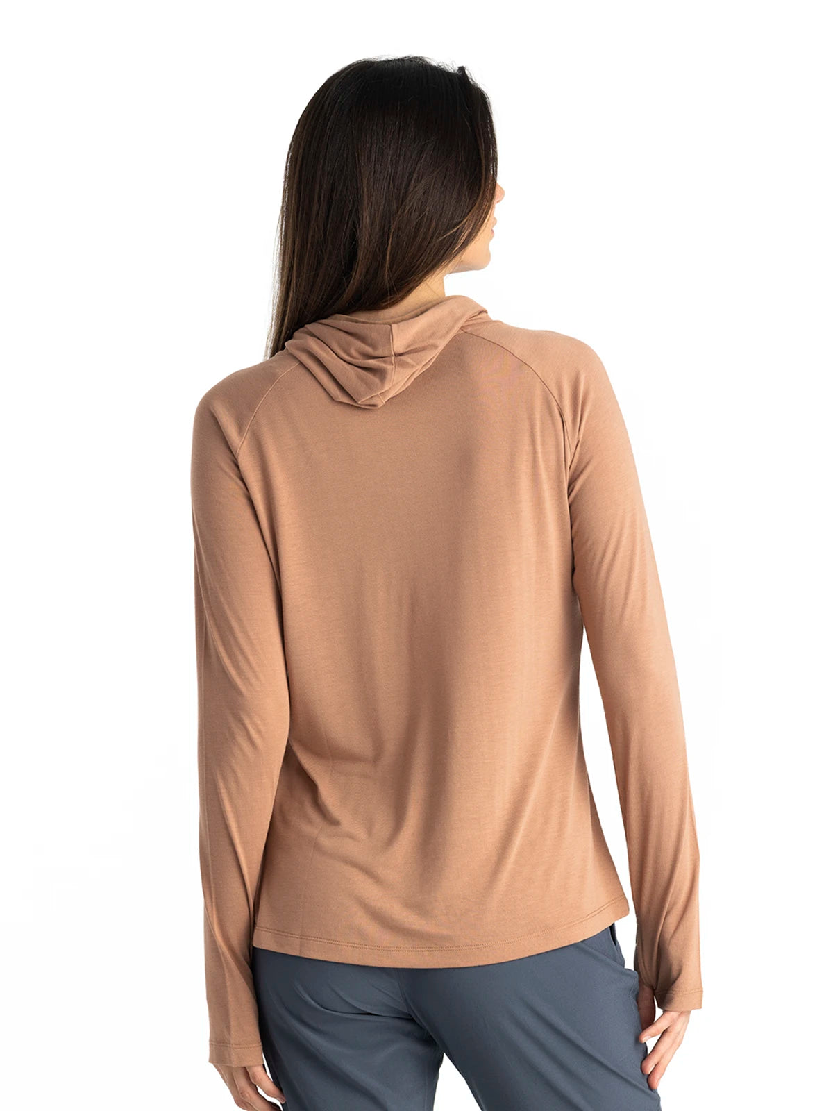 Women's Bamboo Lightweight Hoodie II - Canyon Clay