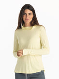 Women's Bamboo Lightweight Hoodie II - Washed Citrus