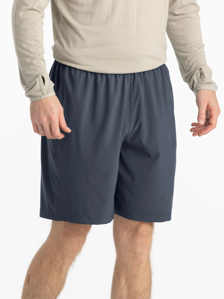 Men's Breeze Short – 8" - Blue Dusk II