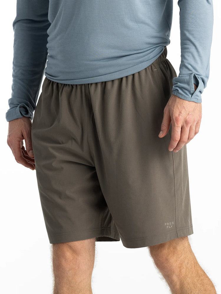 Men's Breeze Short – 8" - Smokey Olive