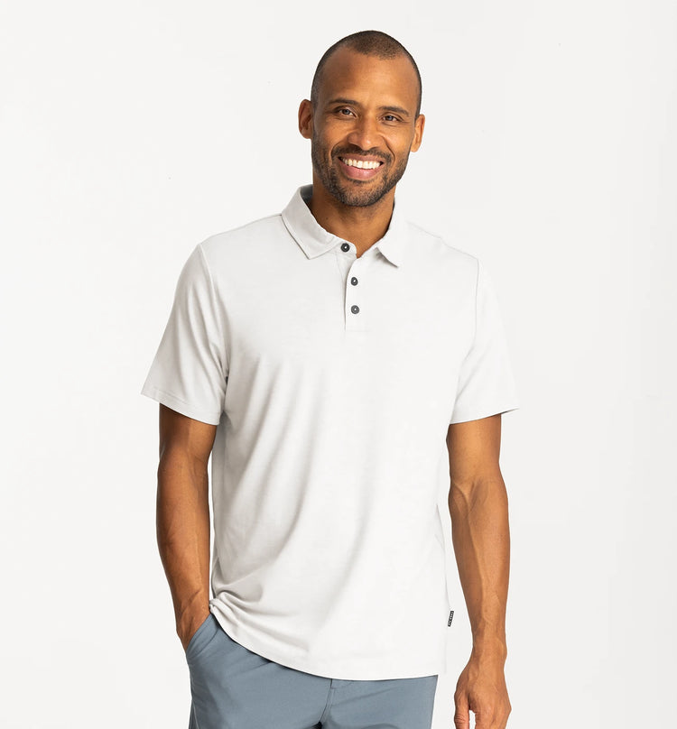 Men's Bamboo Flex Polo II - Bright White