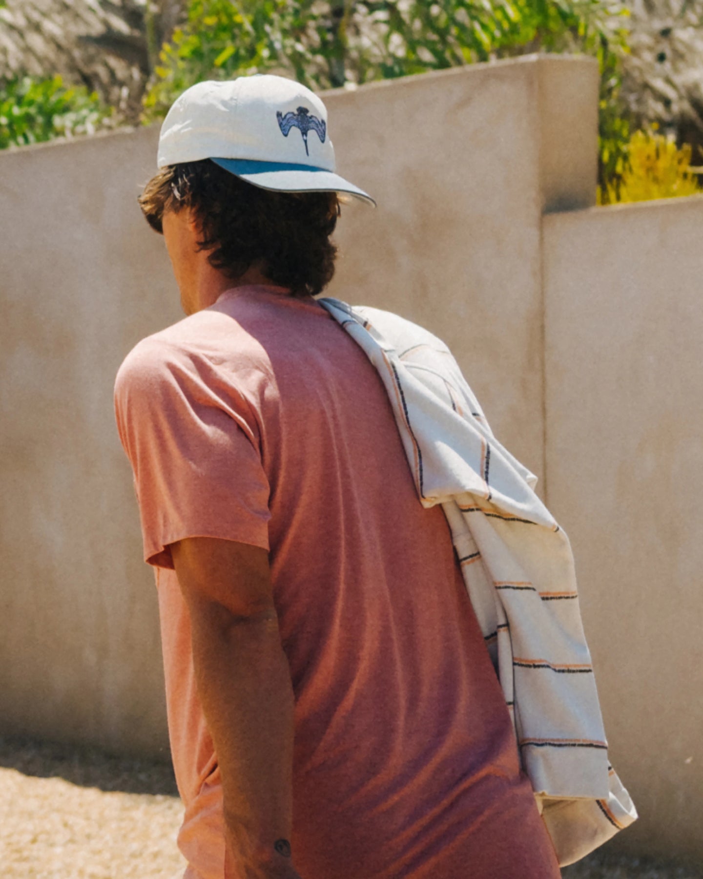 Men's Bamboo Flex Pocket Tee - Heather Red Clay
