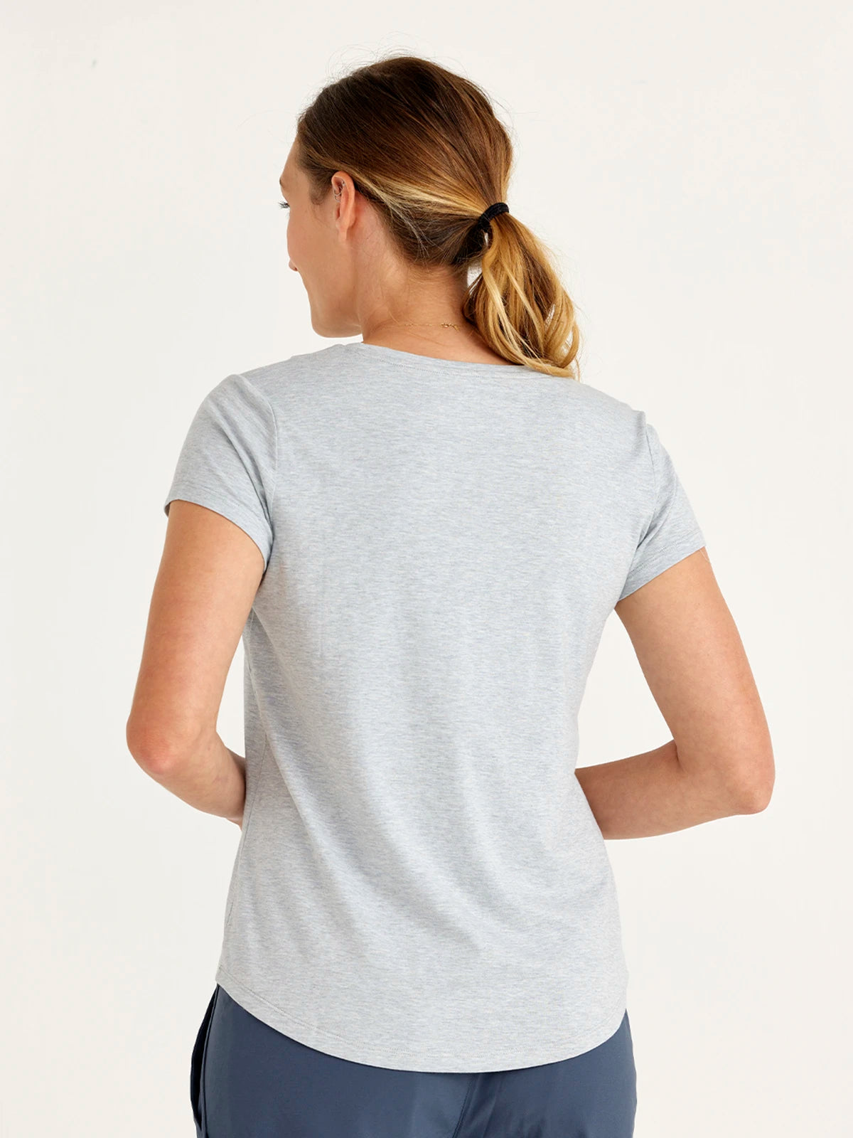 Women's Bamboo Current Tee - Bay Blue