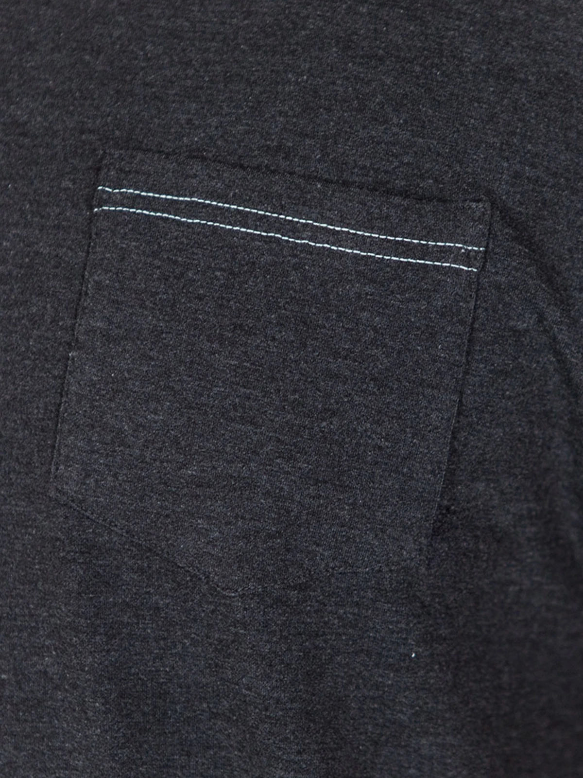 Men's Bamboo Flex Pocket Tee - Heather Black