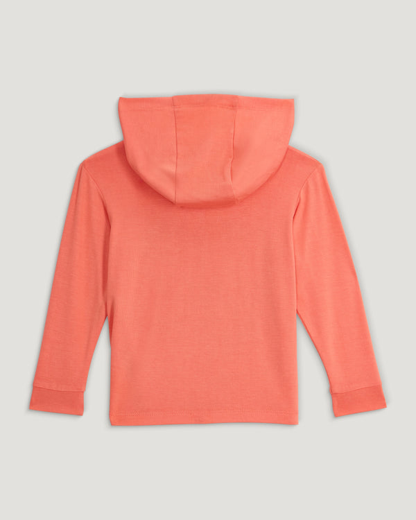 Toddler Bamboo Shade Graphic Hoodie - Party Wave Flamingo