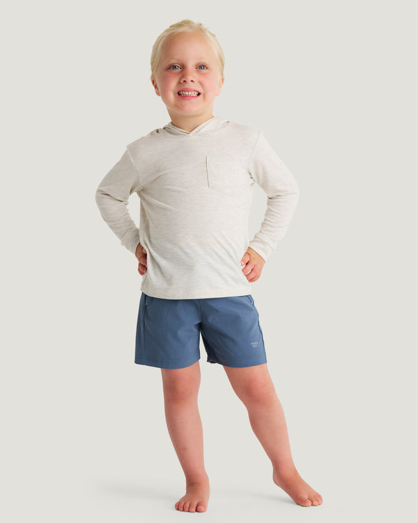 Toddler Bamboo Shade Hoodie - Off White Heather