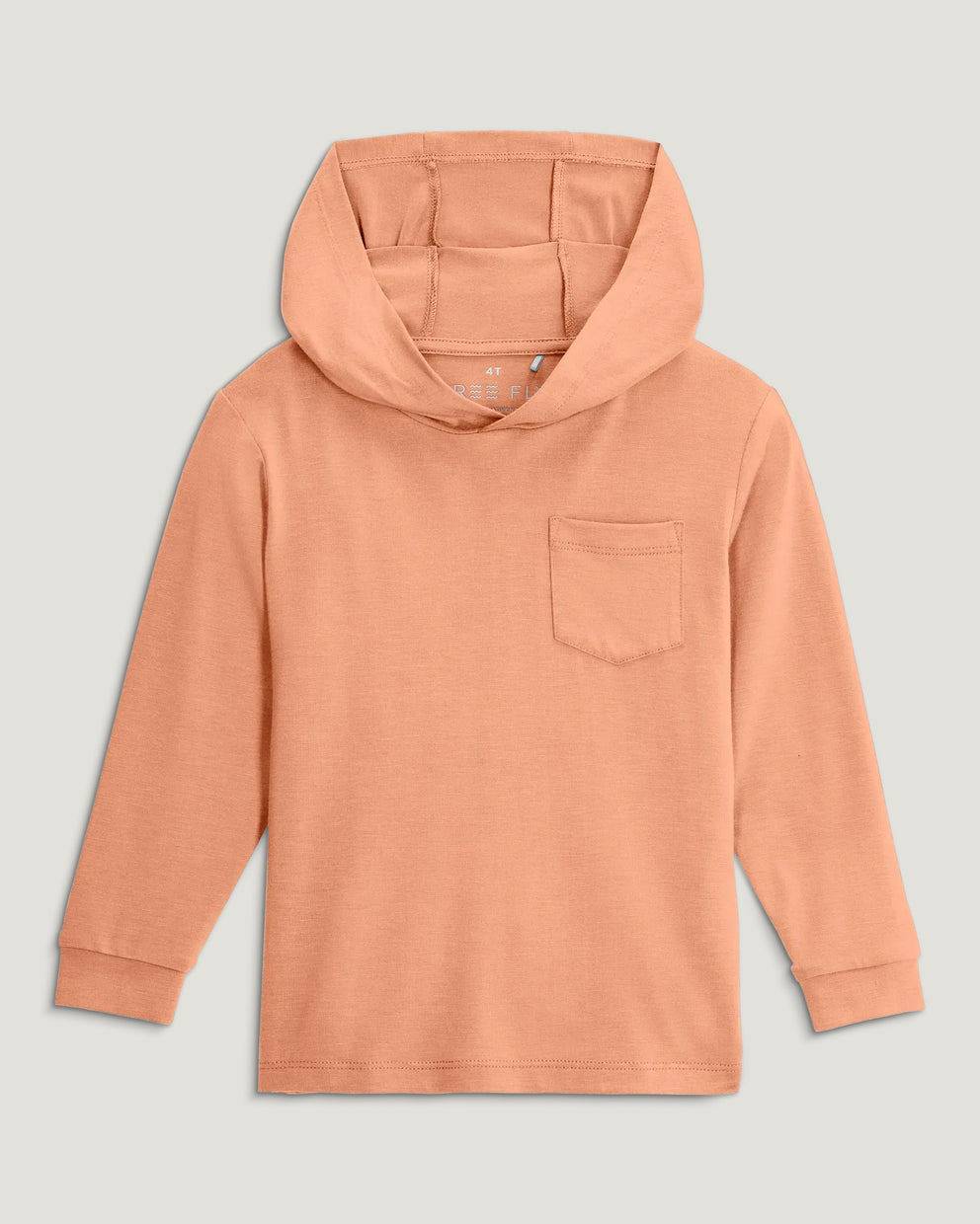 Toddler Bamboo Shade Hoodie - Coral Peach