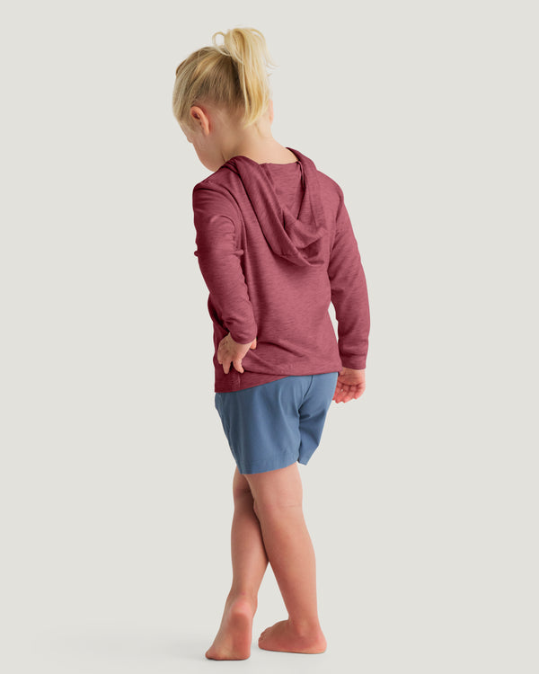 Toddler Bamboo Shade Hoodie - Plum