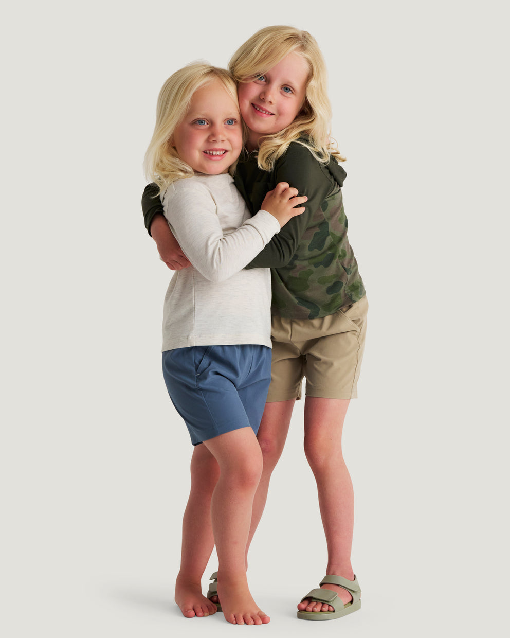 Toddler Bamboo Shade Hoodie - Vintage Camo Oil Green