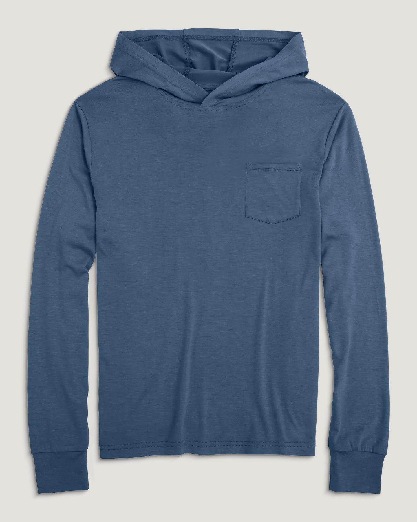 Youth Bamboo Shade Hoodie - Pacific Blue