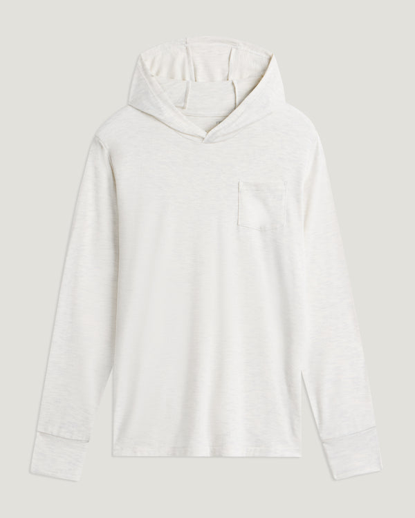 Youth Bamboo Shade Hoodie - Off White Heather