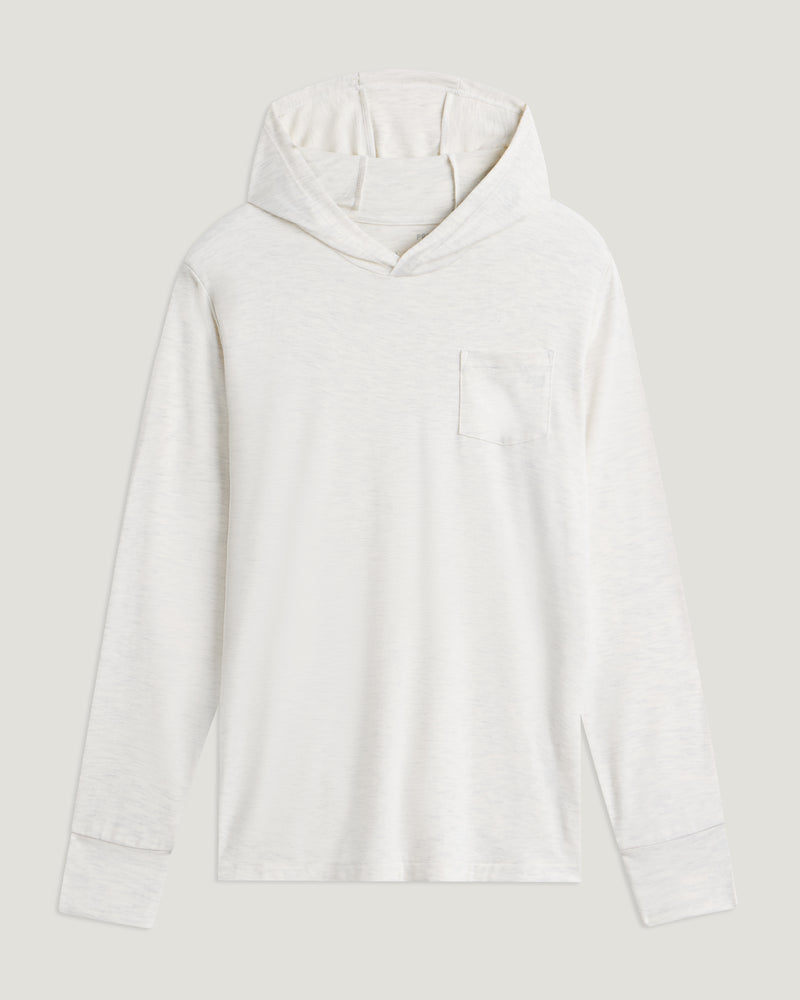 Youth Bamboo Shade Hoodie - Off White Heather