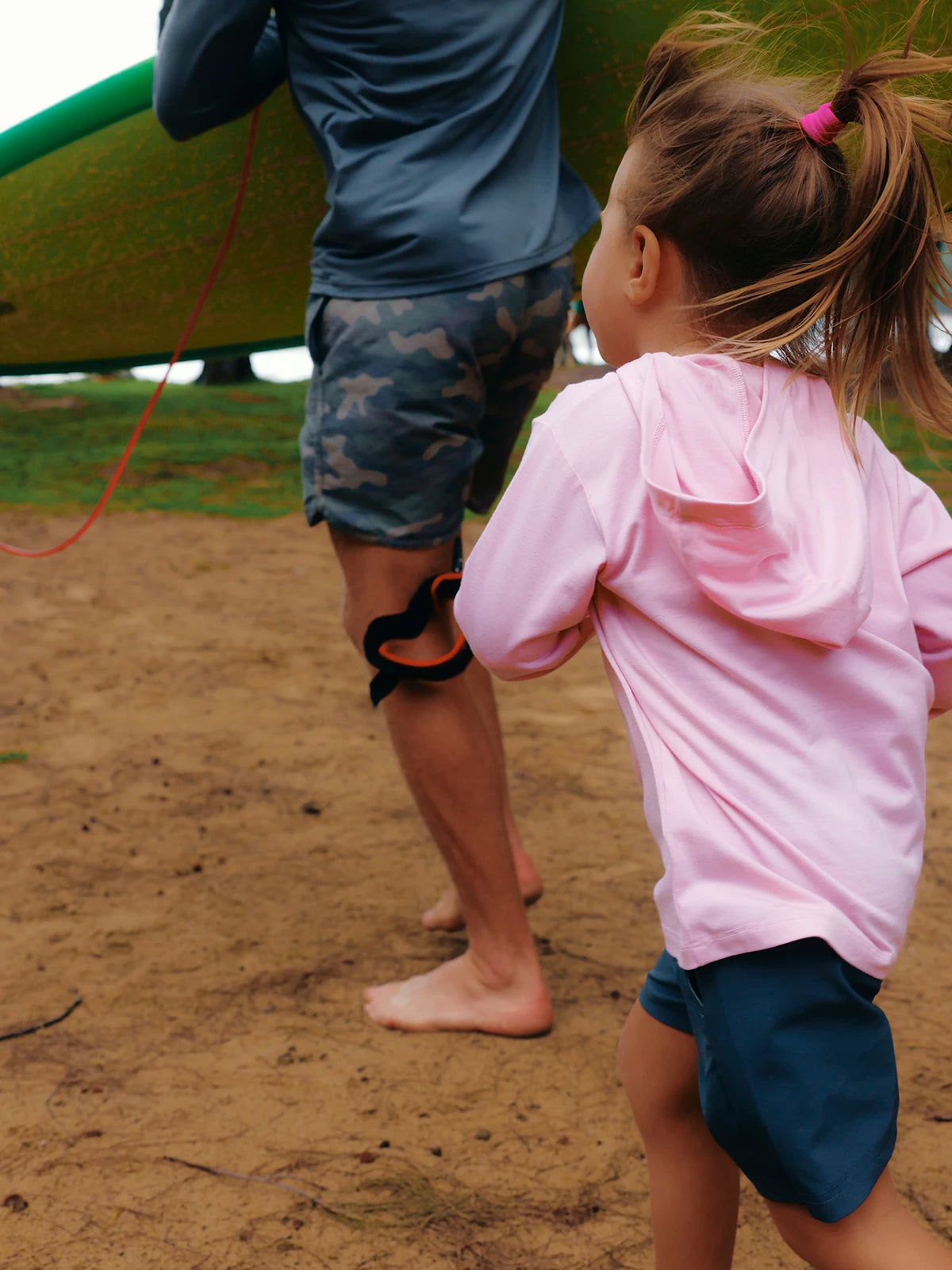 Toddler Bamboo Shade Hoodie - Bluestone